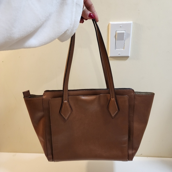 Nine West  Chelsea Tan Spacious Tote Bag - Picture 9 of 16